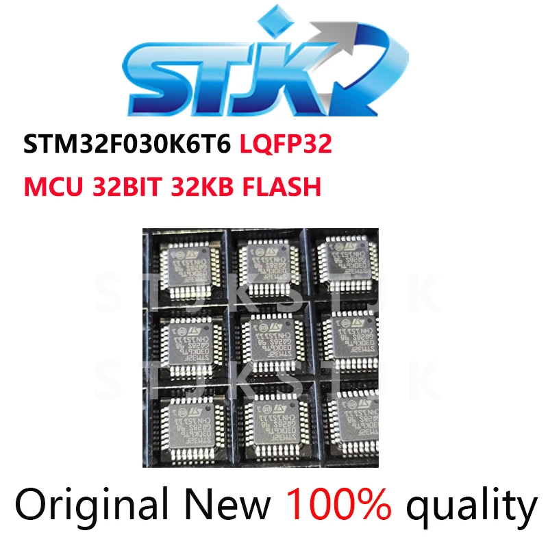

STM32F030K6T6 STM32F030 LQFP32 MCU 32BIT 32KB FLASH