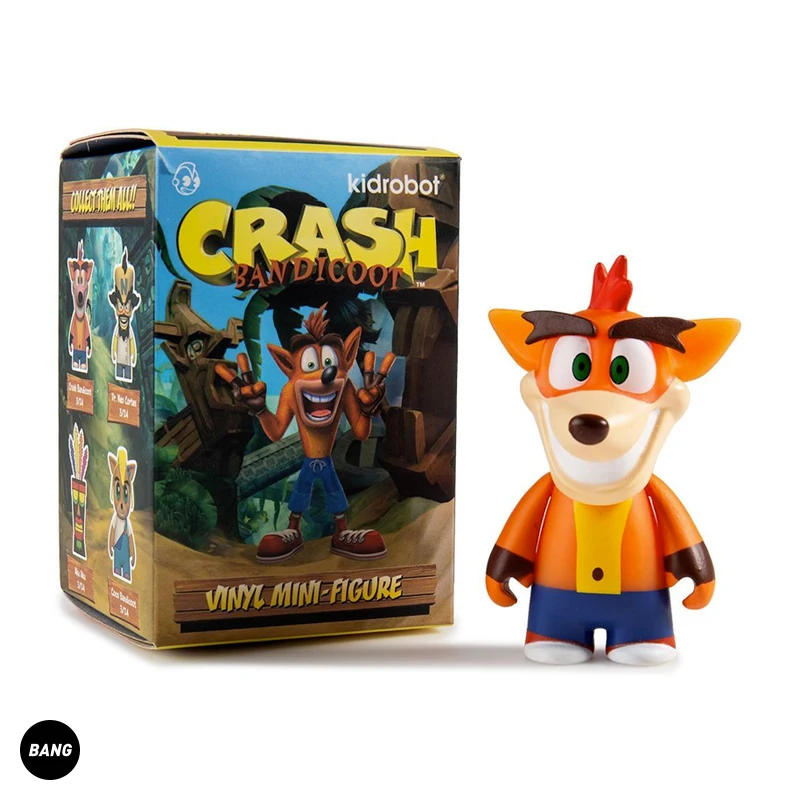 Action Game Crash Bandicoot N. Sane Trilogy Cartoon Style Q Version Action Figure Model Ornaments Toys Children Gifts