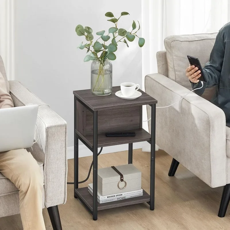 Americano moderno simples lado alguns sala de estar sofá quadrado armário lateral ferro forjado casa quarto mesa cabeceira canto