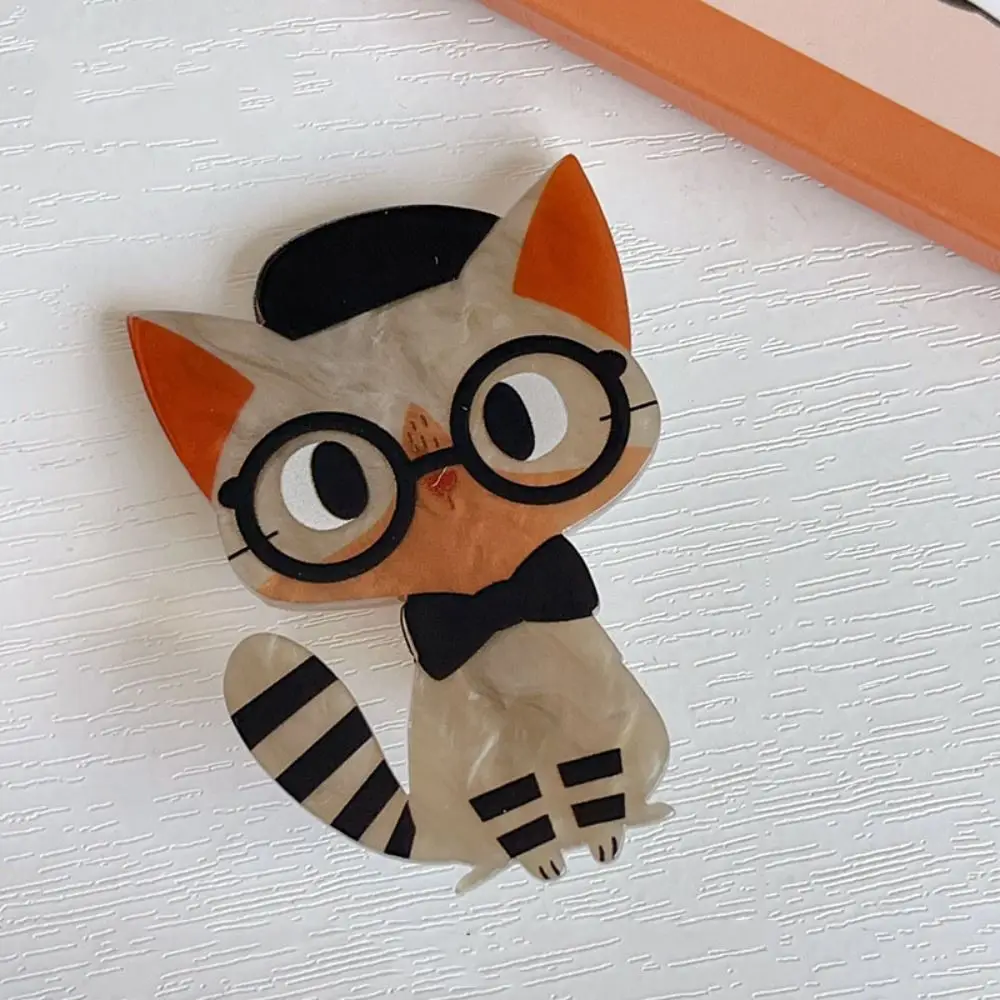 

Акриловая заколка для волос с милым животным и котом, заколка для челки, аксессуары для волос, заколка в виде утконоса, корейский стиль, заколка для волос с героями мультфильмов, повседневная