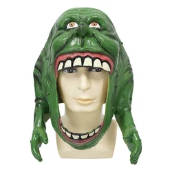 Ghostbusters Slimer Mask Cosplay Latex Helmet Headpiece Halloween Carnival Dress Up Purim Party Costume Props