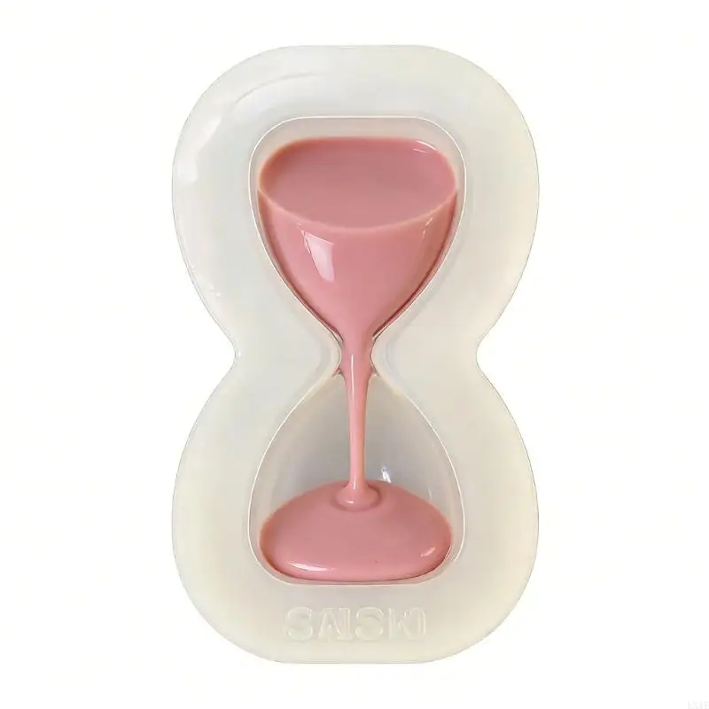 

2Pcs Safe Silicone Molds Classical Sand Clock Design for Craft Enthusiasts