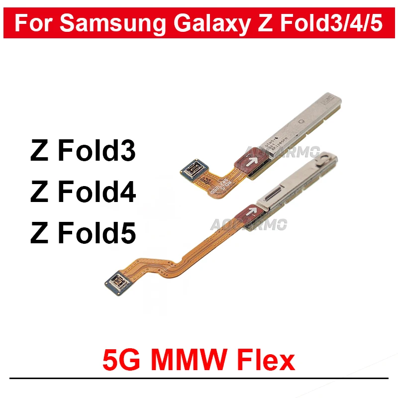 For Samsung Galaxy Z Fold 5 4 3 Z Fold4 Fold5 5G mmW Signal Antenna Module Flex Cable Replacement Parts SM- F936U F946U f926u