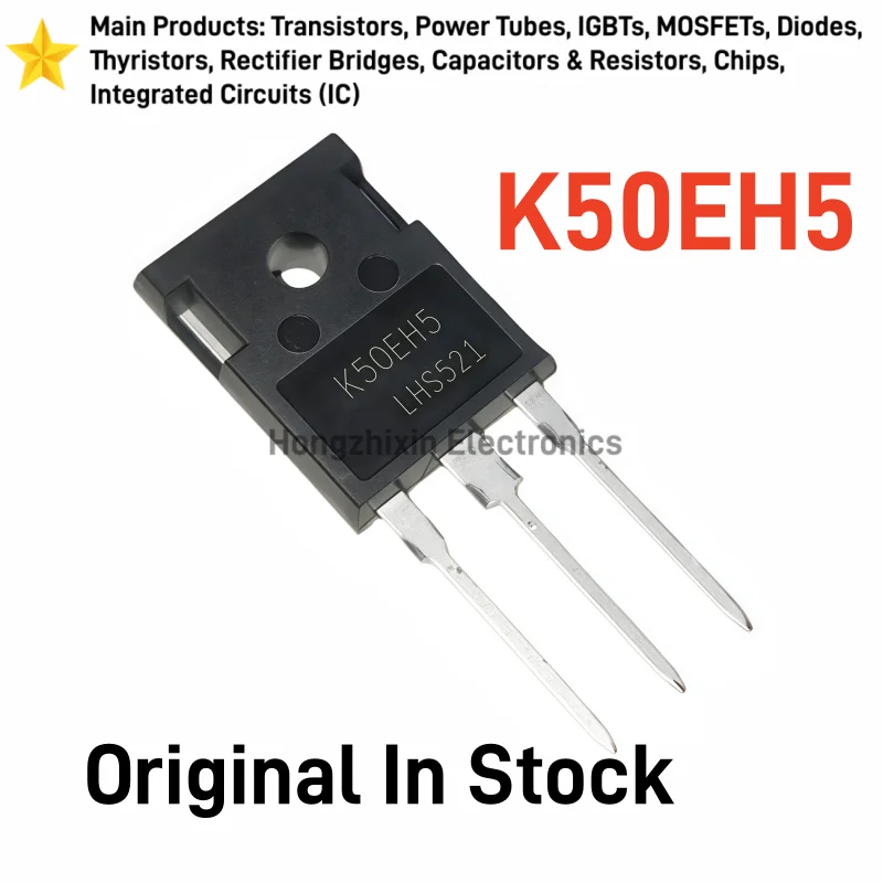 5/10PCS Original K50EH5 TO-247 IGBT Transistor 650V 50A Power IGBT IKW50N65H5 Electronic Components