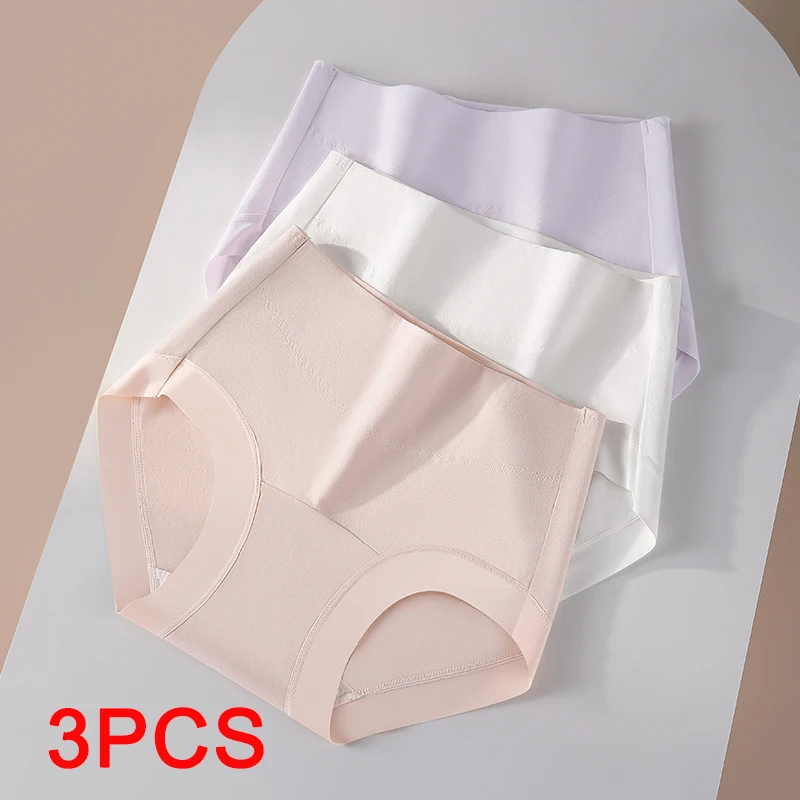 Plus Size Panties Set Pack Fashion Women's Cotton Briefs Underwear for Women Lingerie Sexy Lady Triangular Underpants Seamless
