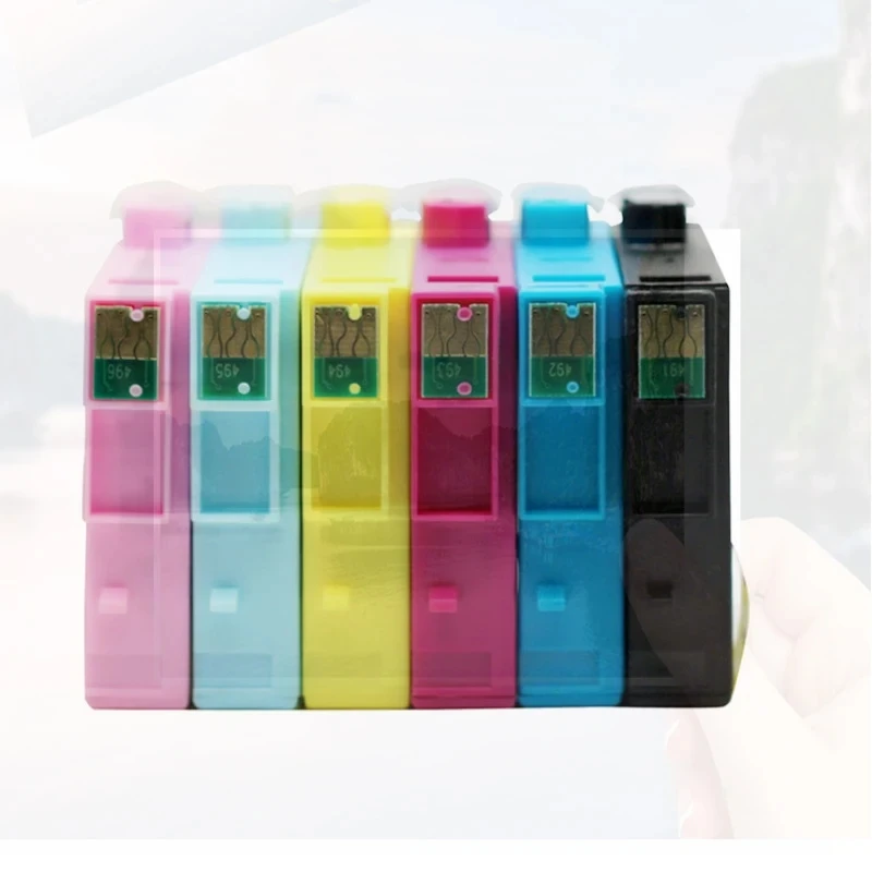 Cartucho de tinta para impresora Epson Stylus photo 1410, recambio de tinta Compatible con t0811-t0816, R270, R390, RX590, R290, R610, RX690, T50, TX700W, TX800W