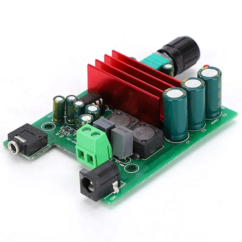 AA08-3X Power Amplifier Board High-Sensitivity Mono TPA3116 Subwoofer Amplifier Module With NE5532 OPAMP