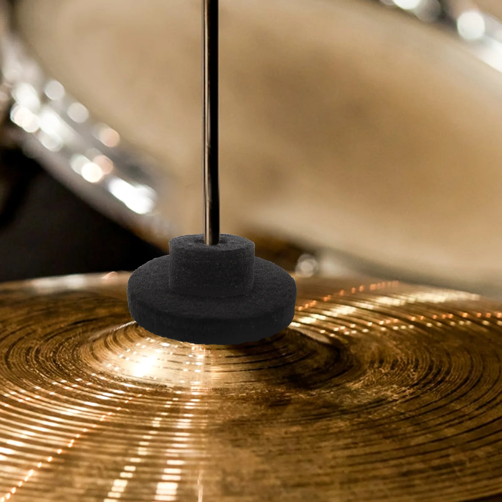 

1Set Drum Cymbal Felt Pads Set Durable Replacement Accessories Professional Percussion Equipment for Drum Kit Performance