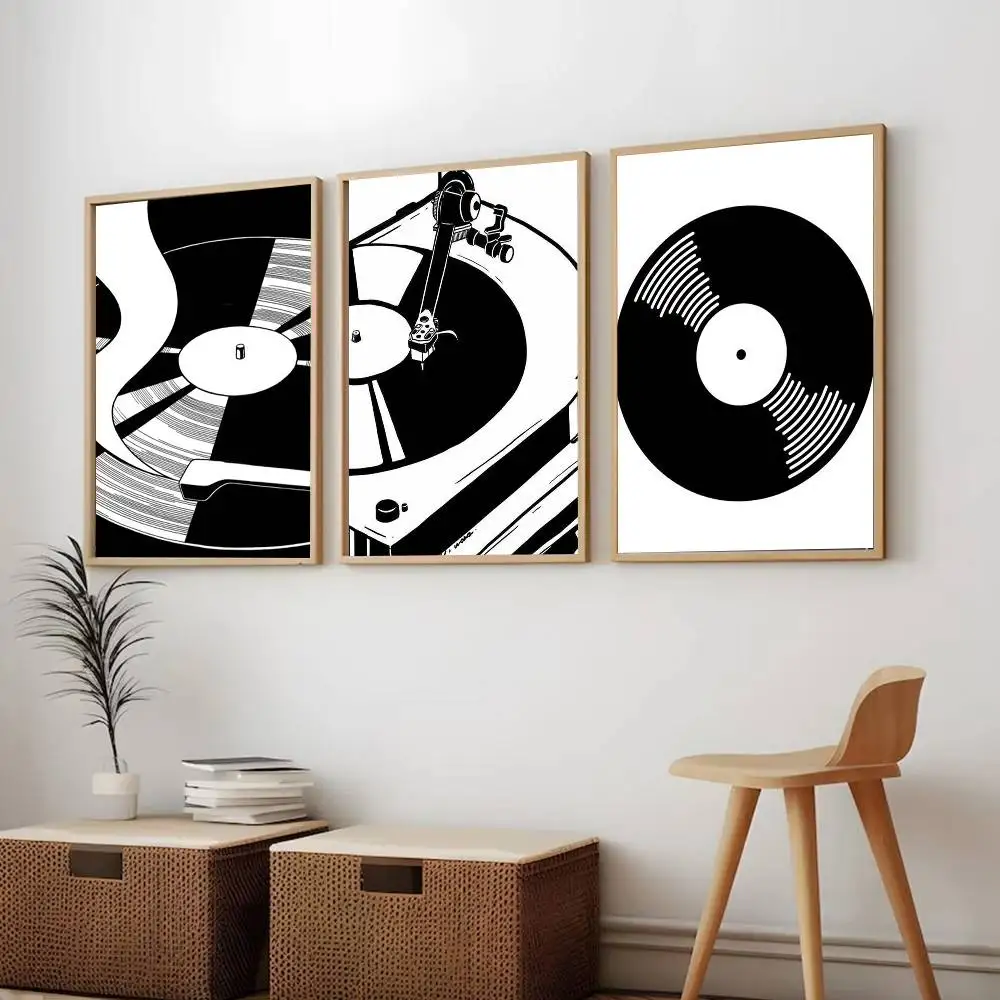 Black And White Billiards Hall line Art Poster painting poster with prints Home bedroom living room decoration gift