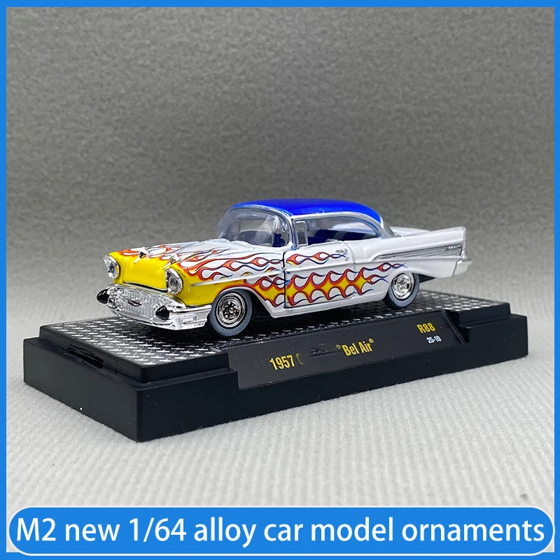 M2 Machine 1:64 New Simulation Sports Car Off-road Vehicle Van Alloy Car Model Collection Display Ornaments Adult Gift