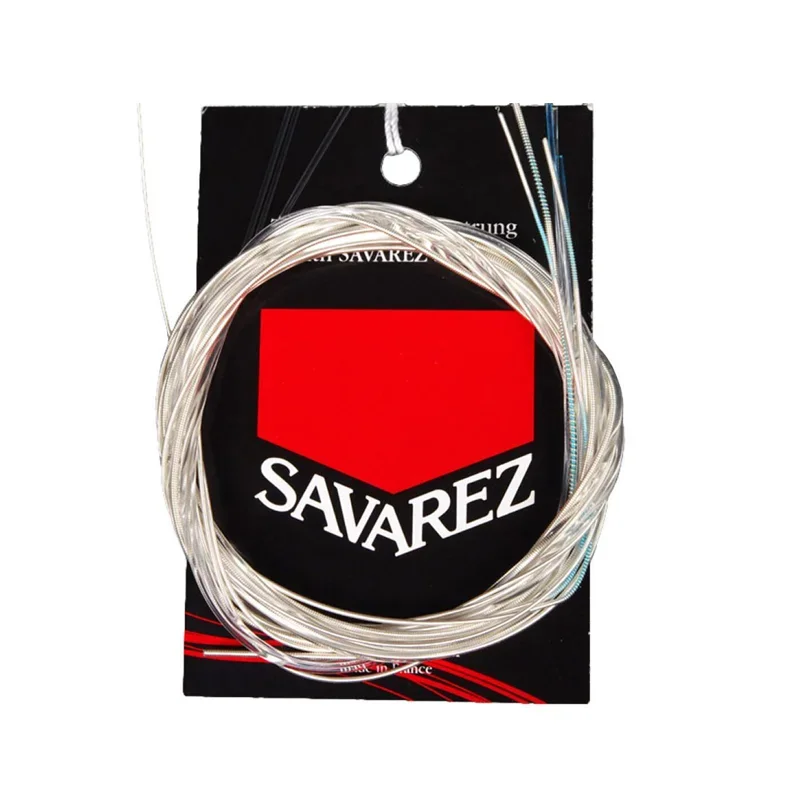 Savarez-Cordas clássicas de guitarra clássica Nylon, alta tensão, 500CJ, 510AJ, 510CR, Novo, Corum