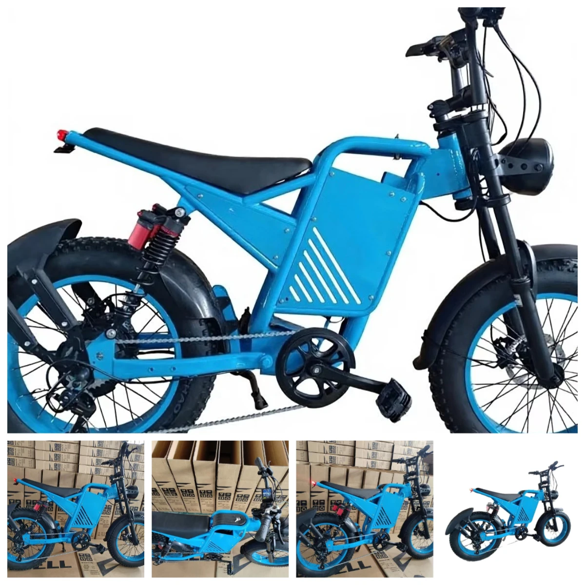 Stlf New-generation Eco-friendly Long-range E-bike -style Retro Design Lithium Battery Carbon Steel Frame Front Mountain