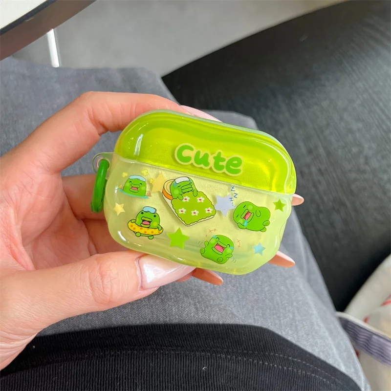 

Kawaii Cartoon Headphone Case For Apple Airpods Pro 3 4 2 Cover Silicone Headset Cases For Airpod Pro2 4 Generation Cute Funda