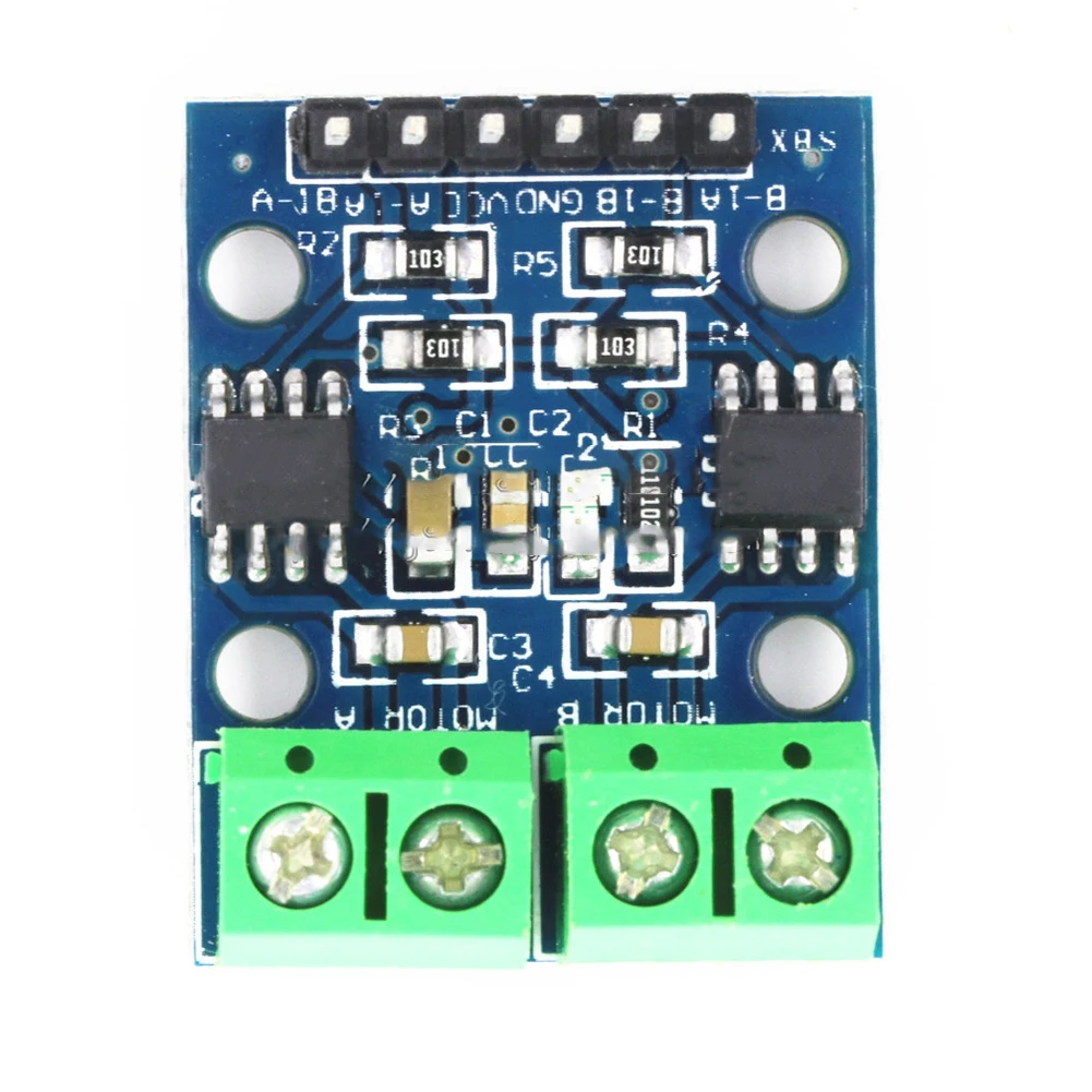 2pcs L9110S DC Motor Stepper Motor Driver Board H-Bridge Motor Driver 2.5-12V For Electrical Equipment Accessories