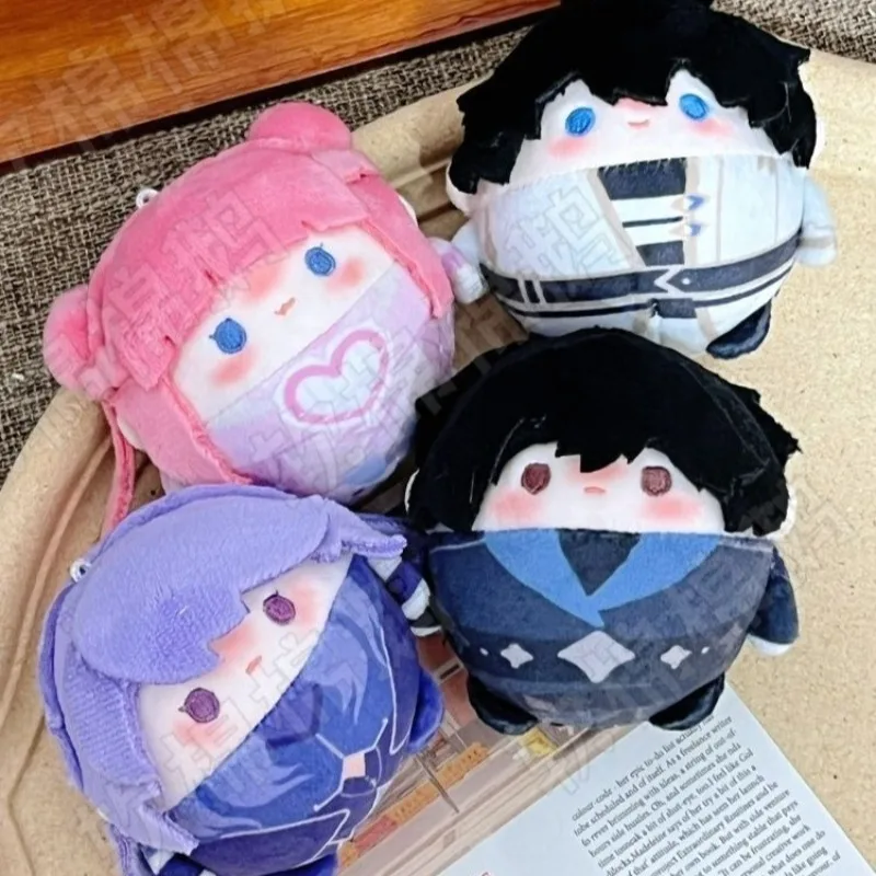 

Плюшевая игрушка-брелок 7 см: милая мультяшная кукла-персонаж из игры, плюшевый донг, аниме-подвеска для рюкзака, косплей-аксессуар