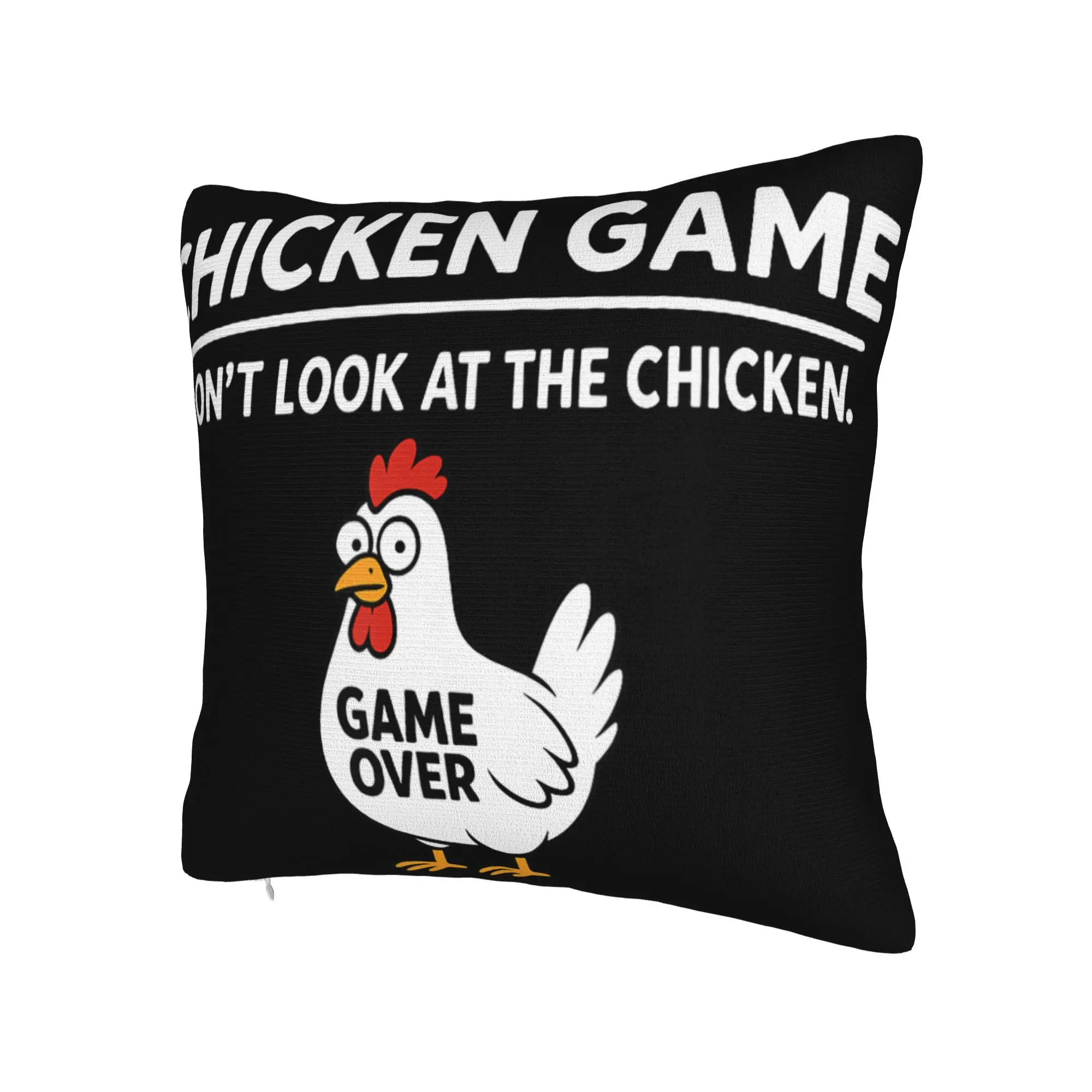 Chicken Game Dont Look At The Chicken Pillow Covers Merch Soft Cushion Cover Decor  Throw Pillow Case Cover Bed Multiple Sizes