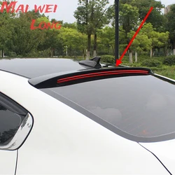 for Kia cerato K3 spoiler 2013-2015 cerato K3 led roof Spoiler High Quality ABS Material Car Rear Wing  Rear Spoiler