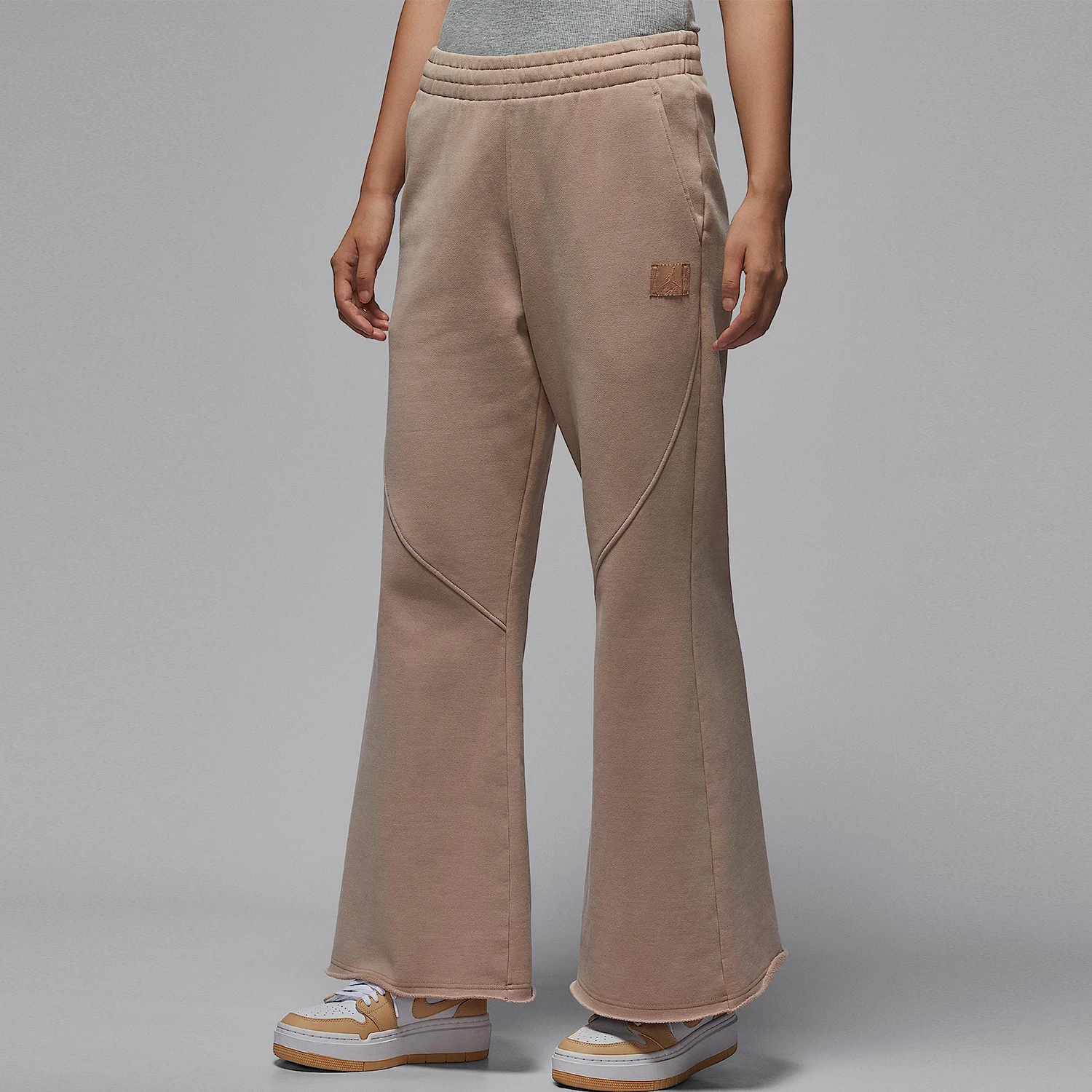 Nike Authentic Winter Women's Retro Casual Fleece Knitted Flared Pants HV0318-200