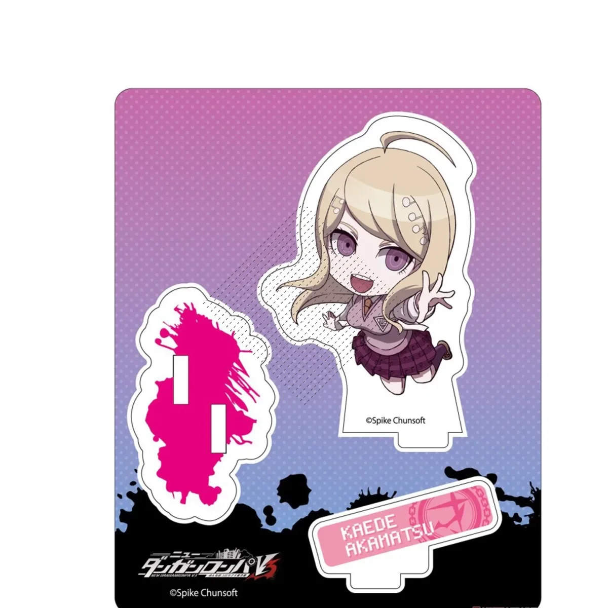 Game Akamatsu Kaede Ouma Kokichi Toujyou Kirumi Shinguuji Korekiyo Acrylic Stand Doll Mini Figure Model Cosplay Toy Gift