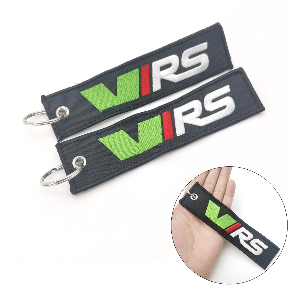 

Car Keychain Keyring Nylon Key Chain Ring Emblem Holder For Skoda VRS Octavia Kamiq Kodiaq Karoq RS Superb Fabia Rapid Favorit