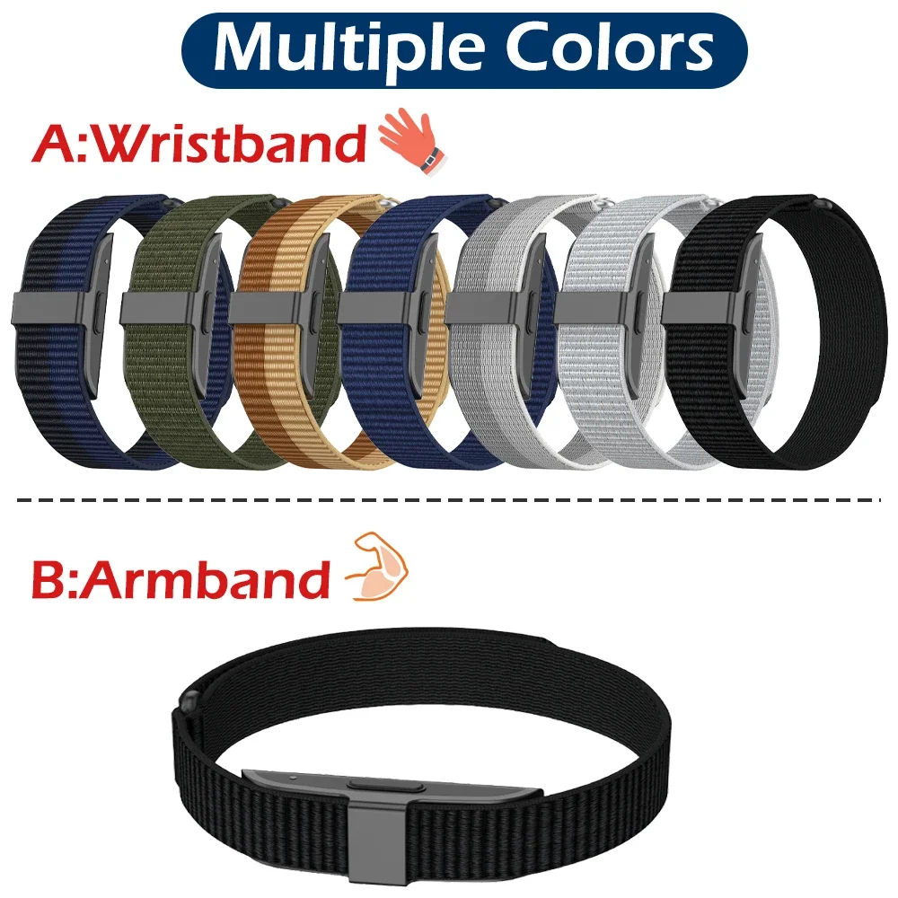 Replacement Sport Nylon Loop Compatible with Hume Band Soft Breathable Wrist/Bicep Band for HUME Strap Accessories Band for Hume