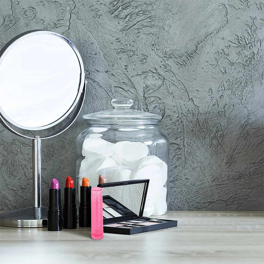 

24pcs Lipstick Tube Empty Tubes For Diy Lip Balm Container Lip Gloss Sub Tube Self-Made Lipstick Supplies Plastic Holder