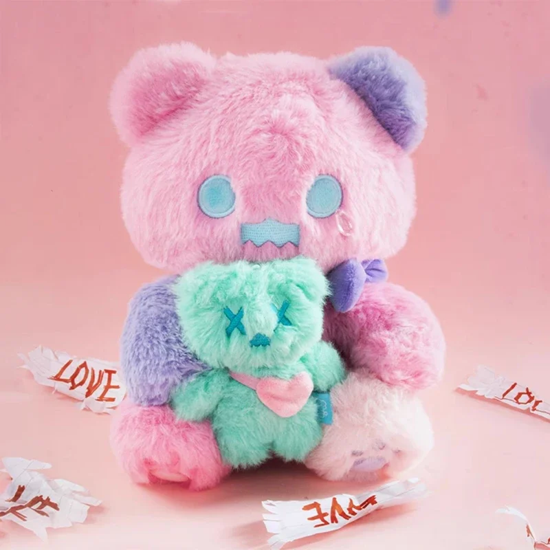 Finding Unicorn ShinWoo Confession Bear Plush Gift Box Toys Doll Cute Anime Figure Desktop Ornaments Gift Collection