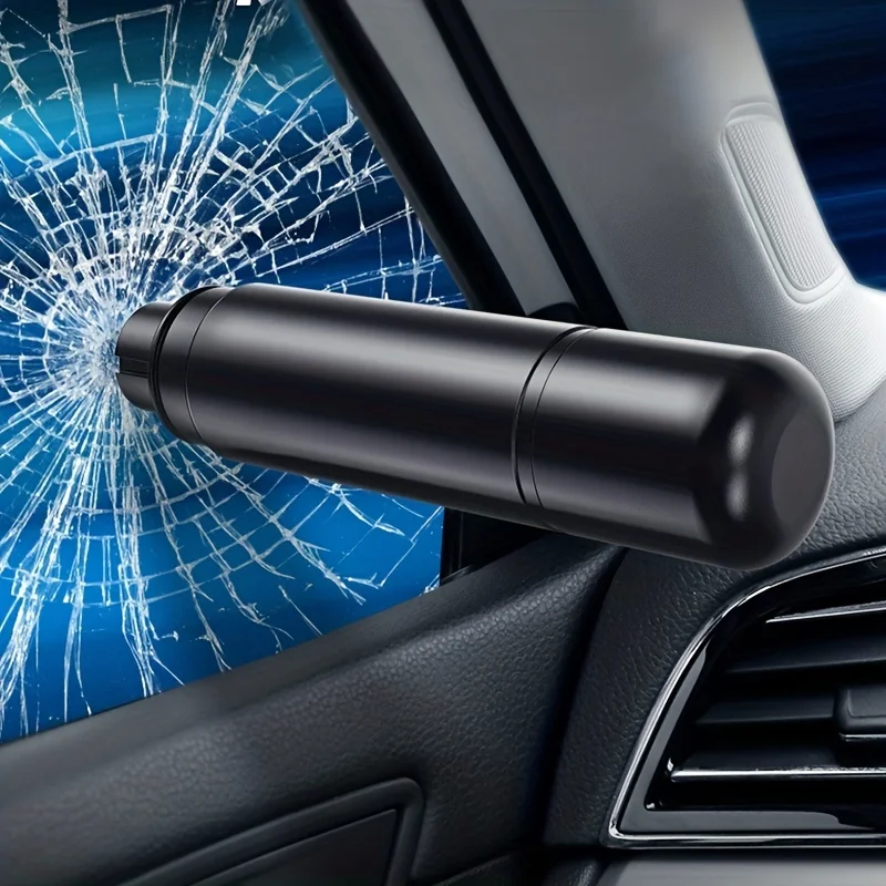 2026 New Car Emergency Escape Tool, Window-breaking Hammer, Safety Hammer, Metal Car Window Breaker, Small and Space-saving