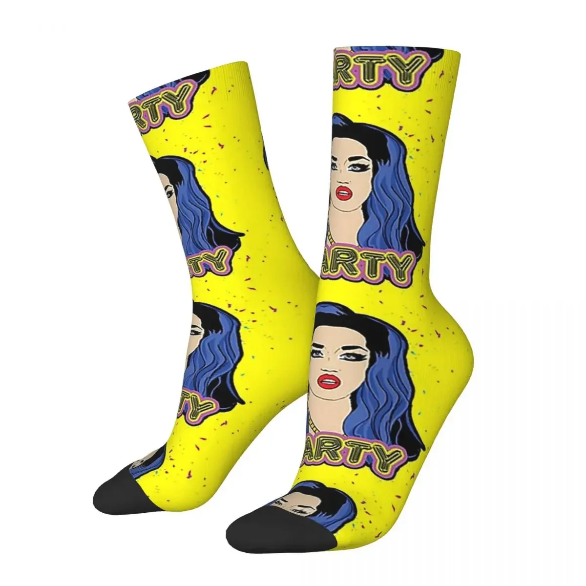 Adore Delano Wants To Party Socks Harajuku Super Soft Stockings All Season Long Socks Accessories for Unisex Birthday Present