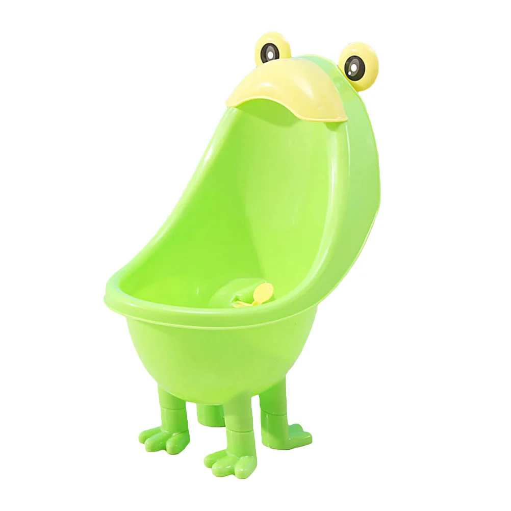 

Urinal for Toddlers Boys Potty Cartoon Kids Toilet Bedpan Sucker Green Training