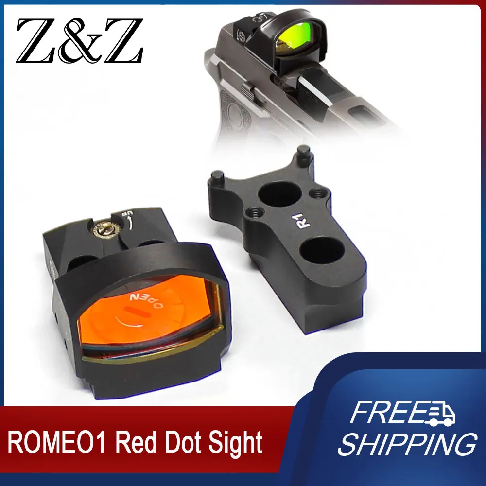 ROMEO1 mira de punto rojo, 1x30mm, 3MOA ROMEO 1, Mini reflejo, caza, Romeo1, con marcas originales