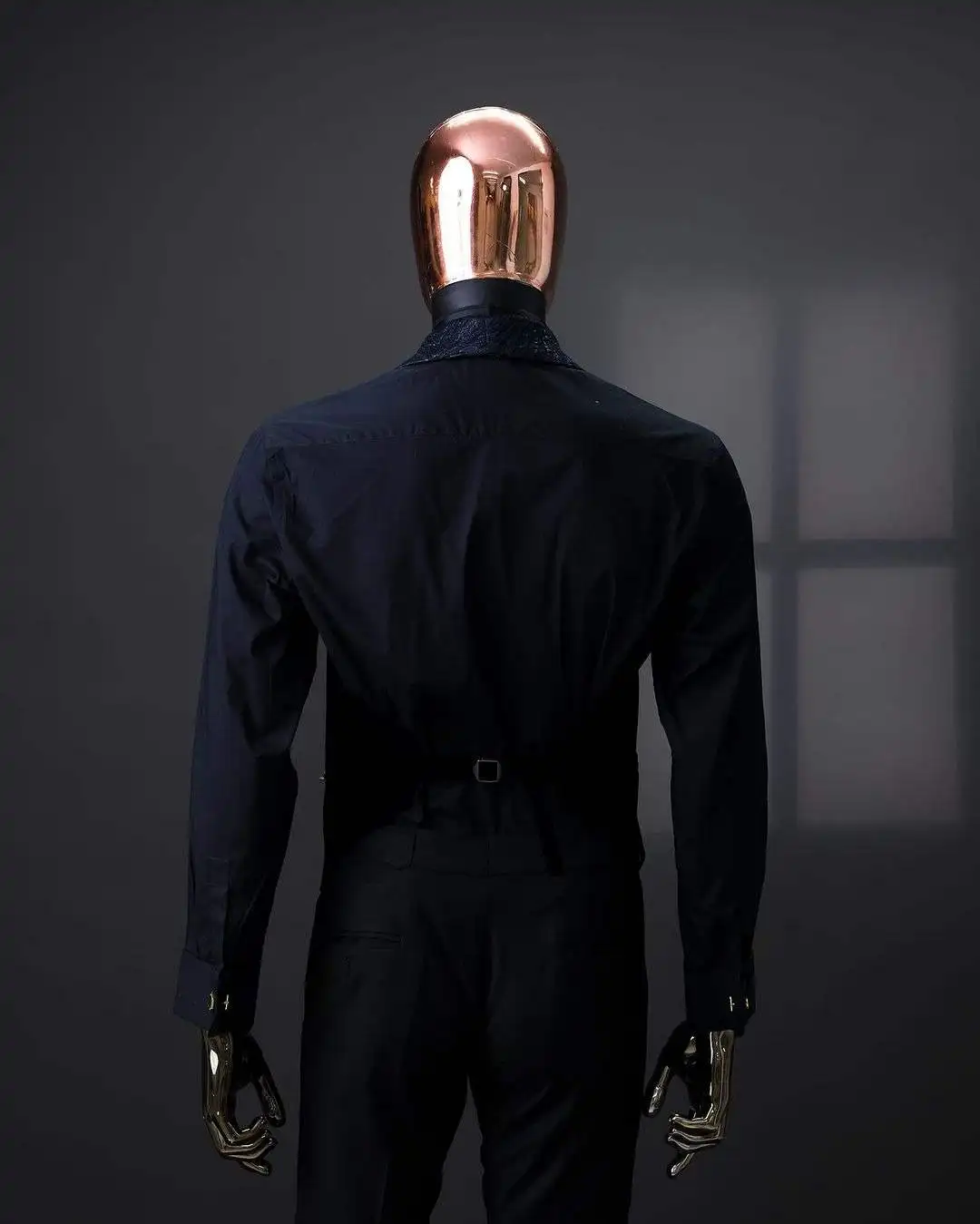 موضة الزفاف الرجال البدلة حفلة موسيقية البدلة 3-قطعة معطف المخملية سترة السراويل مصممة خصيصا العريس وصيف المناسبات الرسمية حسب الطلب #4