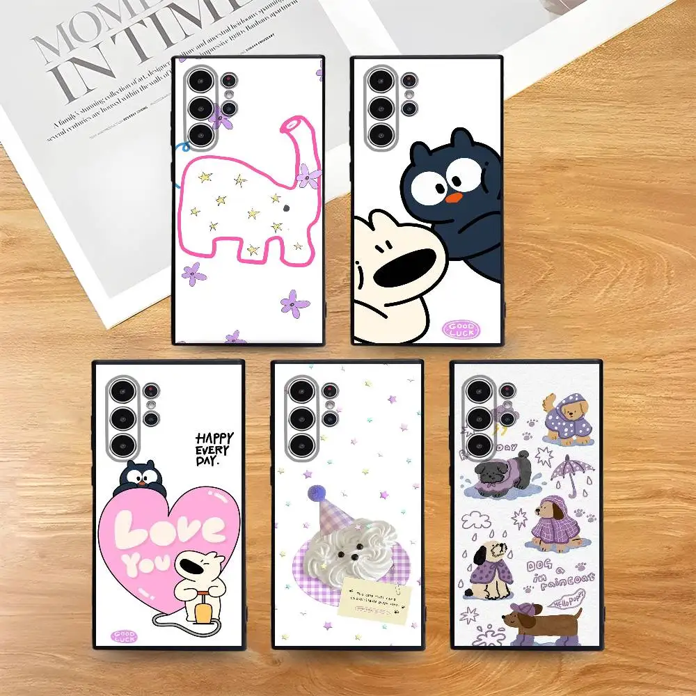 

Fresh Cute Phone Case Skin-Friendly Soft TPU Case Compatible With Samsung S21/S22/S23/S24/S25 FE/Plus/Ultra