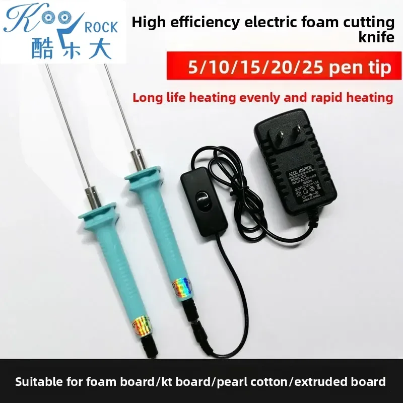 Professional Heated Wire Foam Cutter Tool: Electric Precision Cutting for Styrofoam, KT Board, EPS, Craft & Modeling Projects