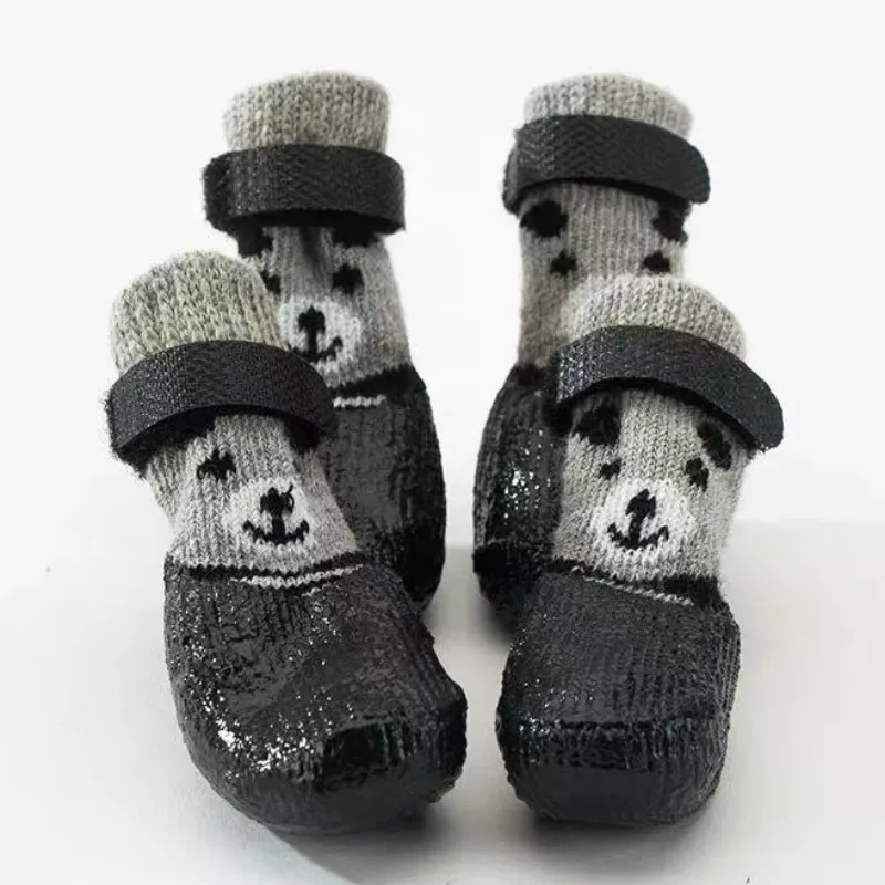 Winter Dog Shoes for Dogs Dog Boots Small Big Waterproof Anti-slip Socks Pets Products Slippers Puppy Poodle Zapatos Para Perro