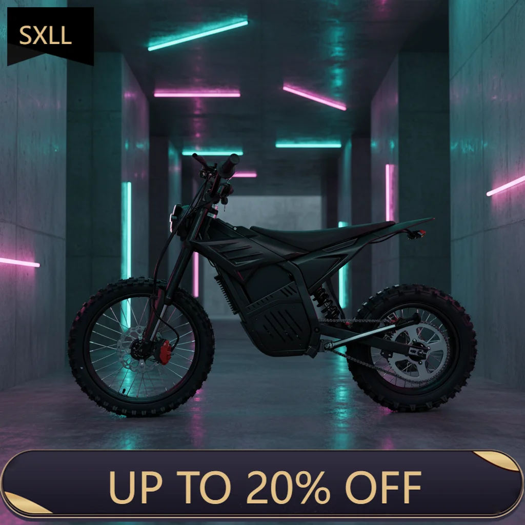 

Новый электрический внедорожный мотоцикл SXLL с бесщеточным двигателем 72В, скорость 75 км/ч, модель KMS Kms-02