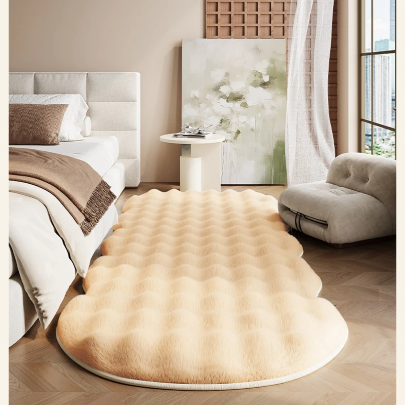 Rug Carpet Large Soft Shag Area Bedroom Rug Living Room Rug Non Slip Machine Washable Modern Geometric Home Decor household