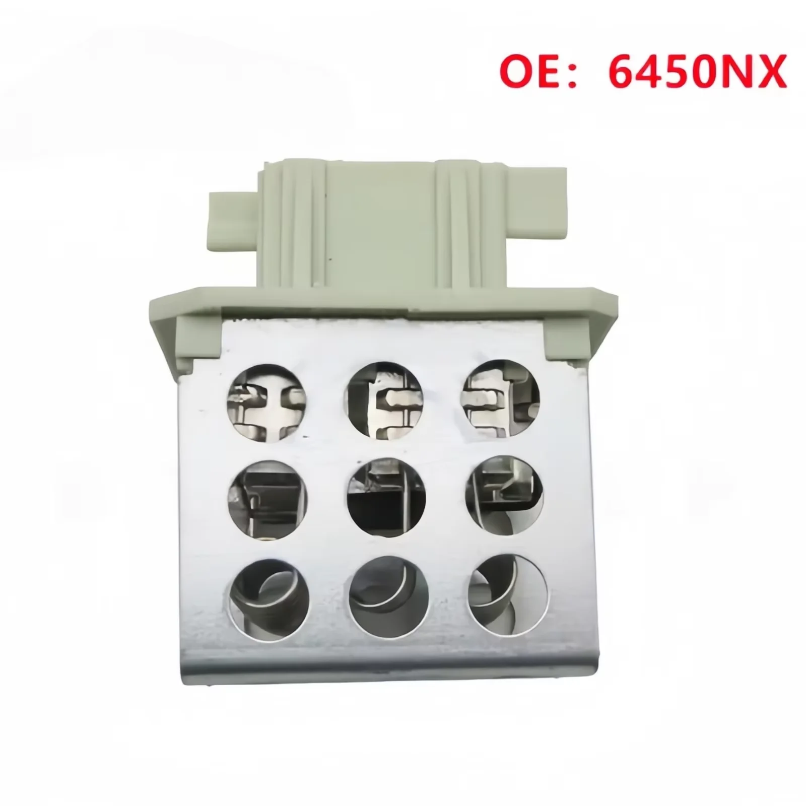 6450NX เปลี่ยนตัวต้านทานมอเตอร์เป่าลมสําหรับ Peugeot 206 1.4 1.6 2.0 205 อลูมิเนียม 6450EP