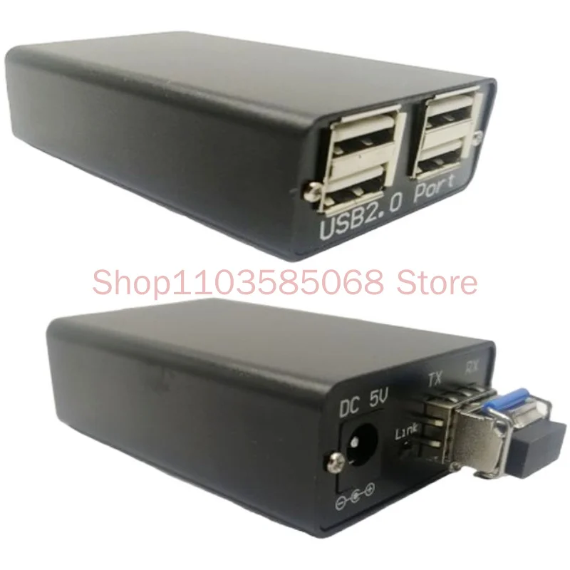 

USB2.0 Optical Transceiver USB to Optical Transceiver USB2.0 Optical Fiber Extender Transmission and Transceiver Extension 20km