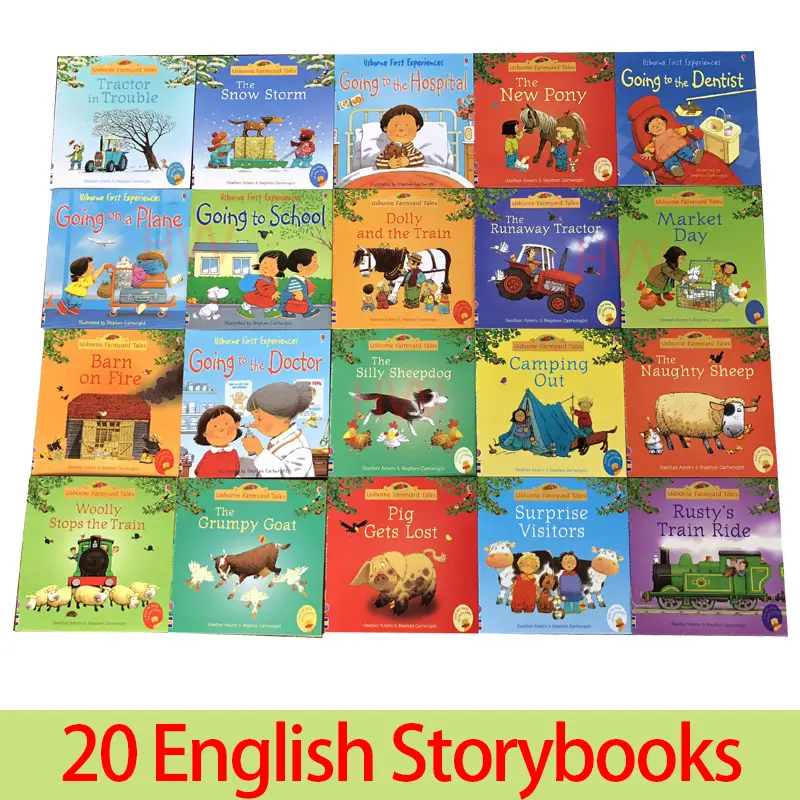 20 Books Storybooks  English Kids Usborne Picture Livros Children Baby Famous  Farmyard Tales Eary Education Libros Comics Art - Image 7