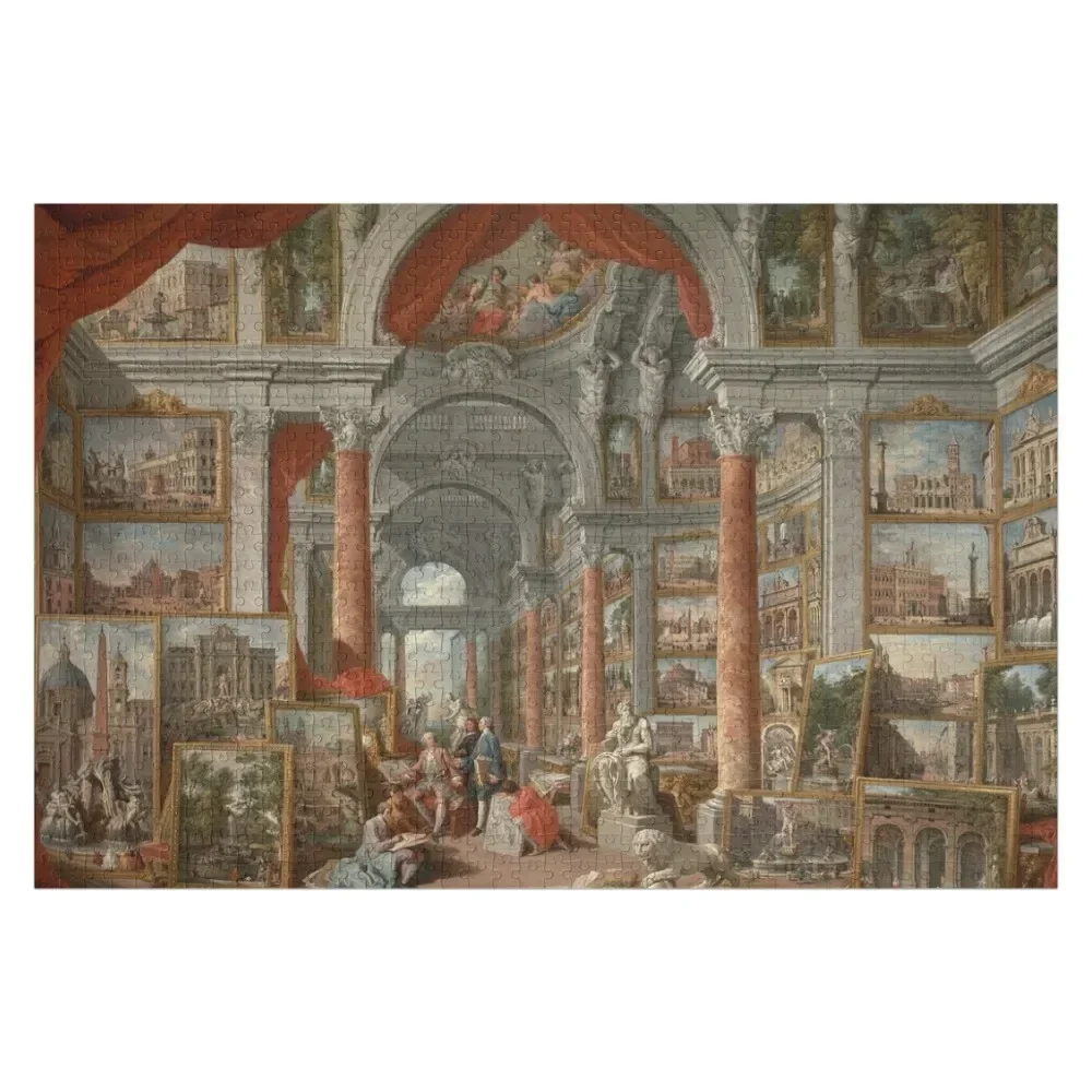 

Modern Rome (1757) - Giovanni Paolo Panini Jigsaw Puzzle Customizable Child Gift Customized Photo Baby Toy Adult Wooden Puzzle