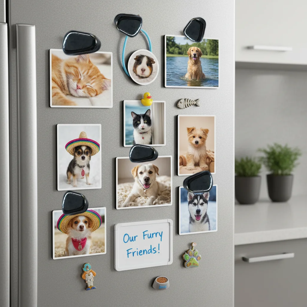 مغناطيس حجر المغناطيس الأسود غير المنتظم المصقول كتلة مغناطيسية متعددة الوظائف تخفيف التوتر العلاج التفاعل اللعب مغناطيس الثلاجة #5