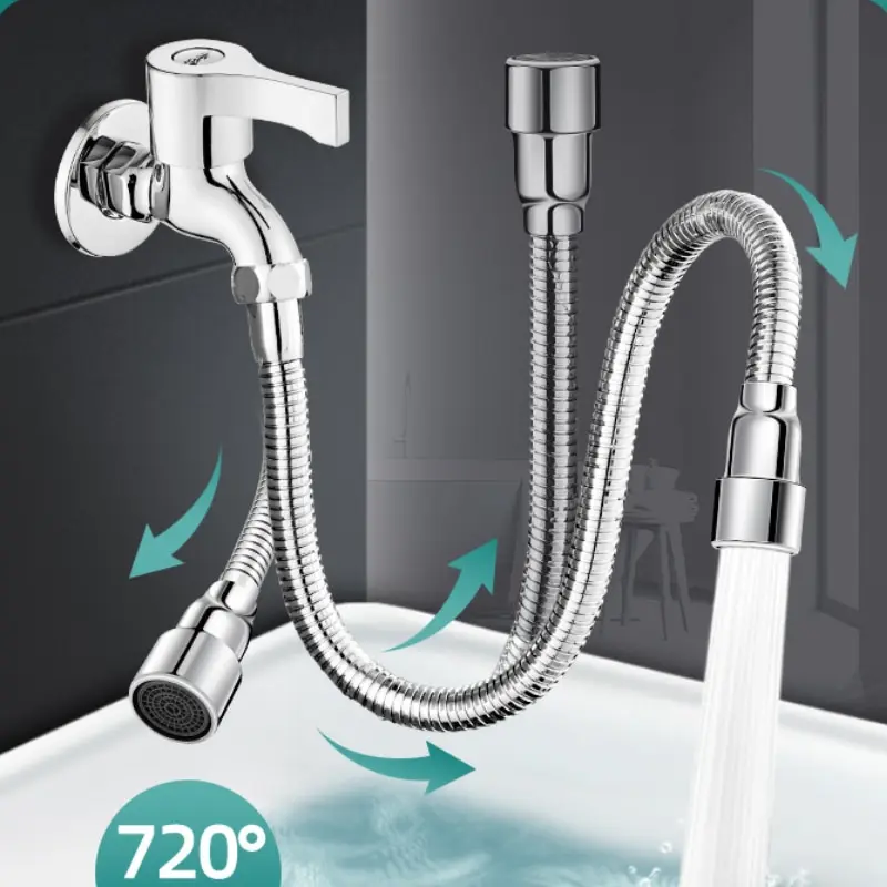 Bendable Sink Extension Hose Universal Faucet Extender 360 Degree Rotating Anti-Splash Head Nozzle Aerator Kitchen Accessories