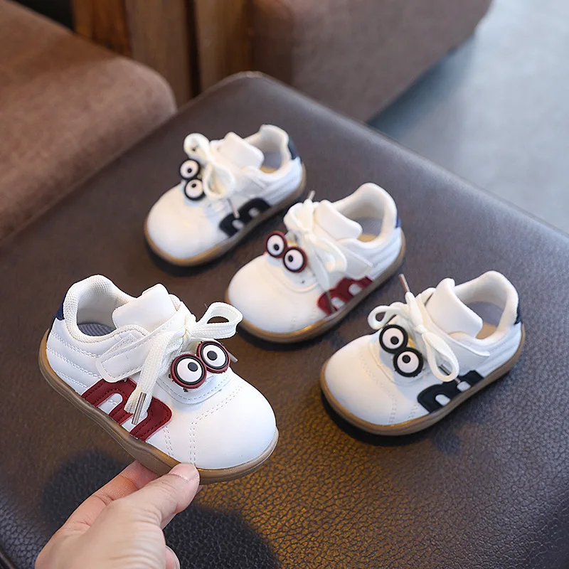 2026 Hot Selling Spring And Autumn Baby Unisex First Walking Indoor Outdoor Toddler Shoes For High Quality PU Leather 16-30