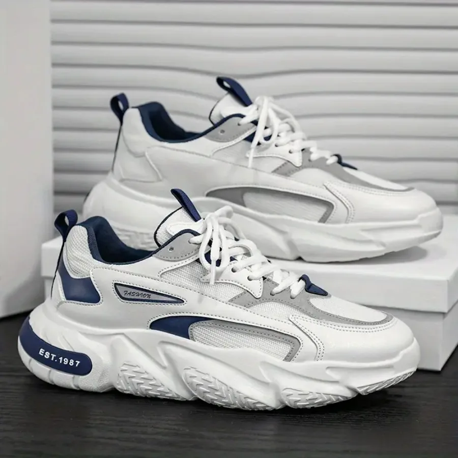 

Low-Top Casual Sneakers with a Breathable Mesh Surface Popular Dad Shoes on Douyin Stylish Running Shoes That Match with Everyt