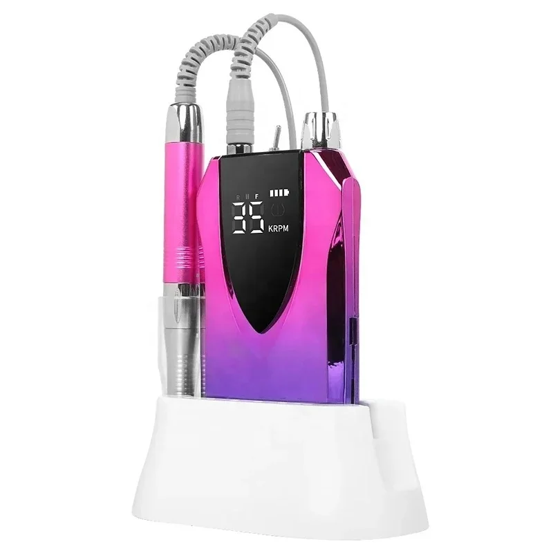 65W Rechargeable Nail Drill Electric Nail File Wireless  Polishing Machine Brushless Nail Drilling Machine