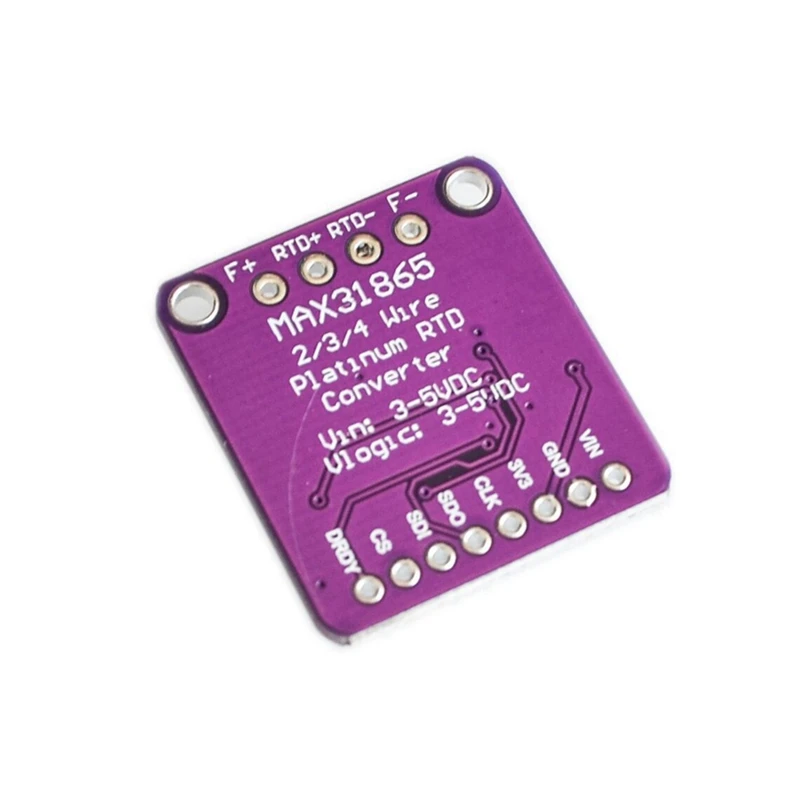 MAX31865 PT100/PT1000 RTD-To-Digital Converter Board Temperature Sensor Module Temperature Amplifier Module