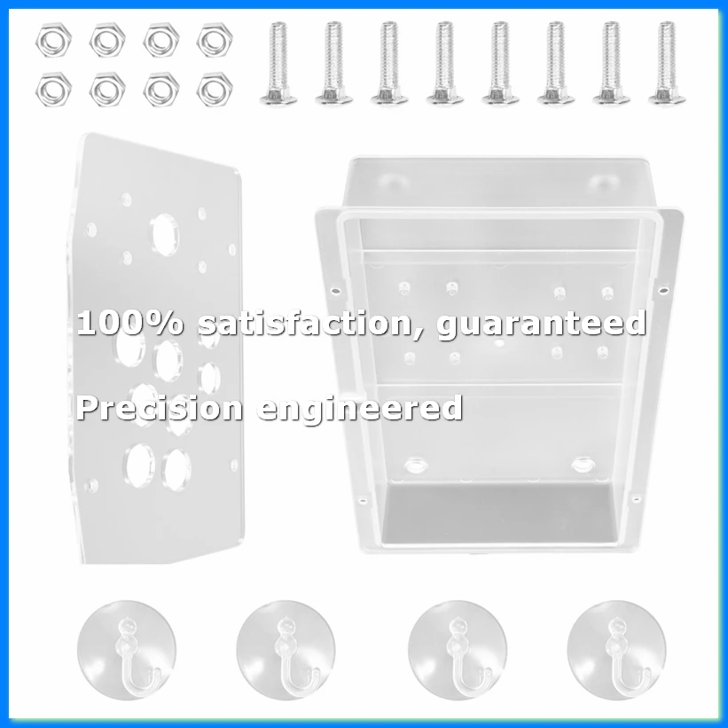 

DIY Arcade Joystick Acrylic Panel Case for Arcade Game Machine DIY Can Be Installed Joystick Button for Retro Video Game-ABAM