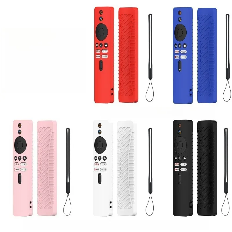 Funda Luminosa para Control Remoto de Xiaomi Mi TV Box S, Cubierta de Silicona Suave a Prueba de Golpes para Mi TV Stick 1080P