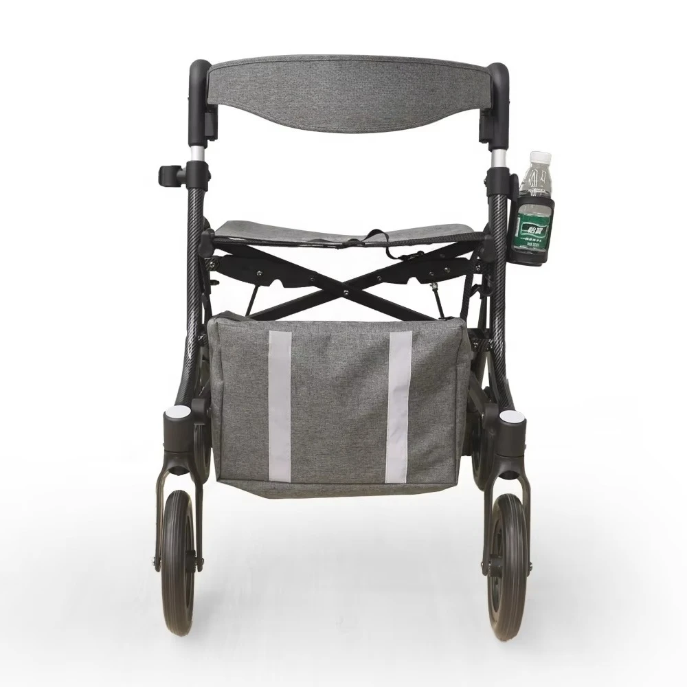 

Прогулочные пособия для покупок Алюминиевые складные ходунки с костылями